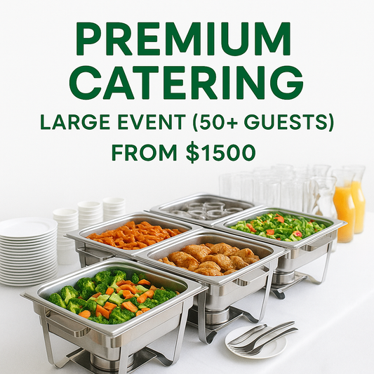 Premium Catering – Large Event (50+ guests)